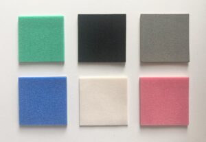 Tamiya Mini 4WD Sponge brake pads green, blue, black, white, grey and red