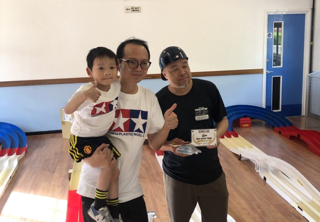 Box stock winner at the Mini 4WD B-MAX GP London May 2025 event