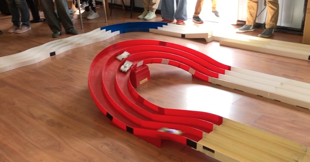 Box stock race at the Mini 4WD B-MAX GP London May 2025 event