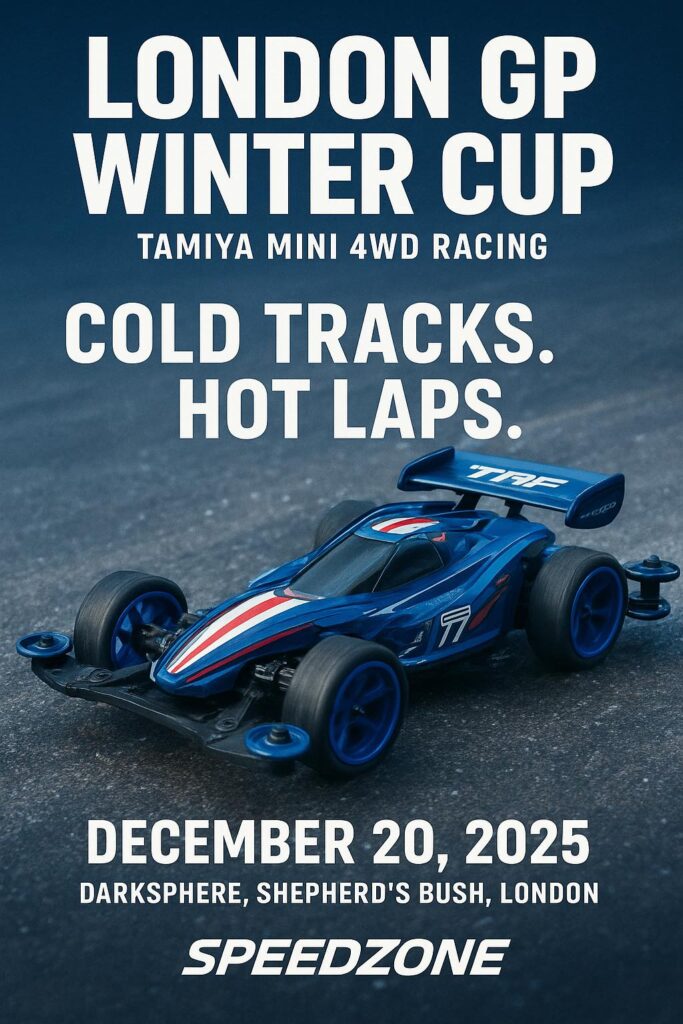 London GP Winter Cup 2025 poster by SpeedZone
