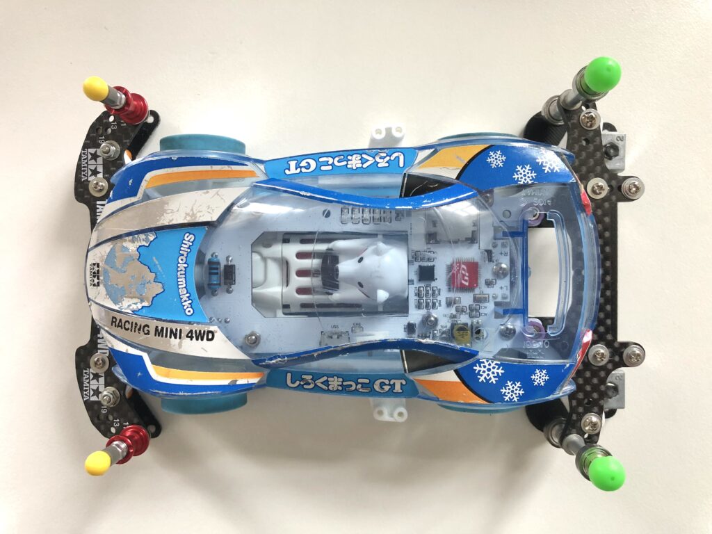 AI Mini 4WD (ミニ四駆AI) Development Prototype Mark 8L