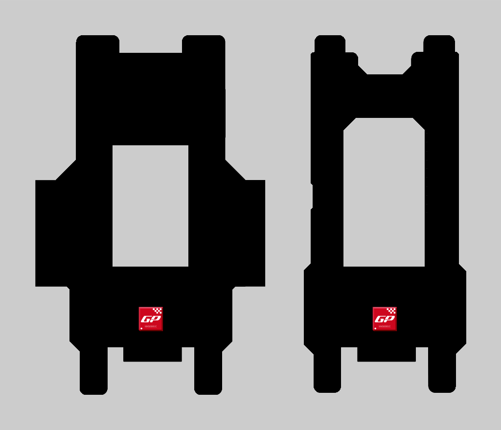 AI Mini 4WD (ミニ四駆AI) Development Prototype Mk8 vs Mk8L size profile